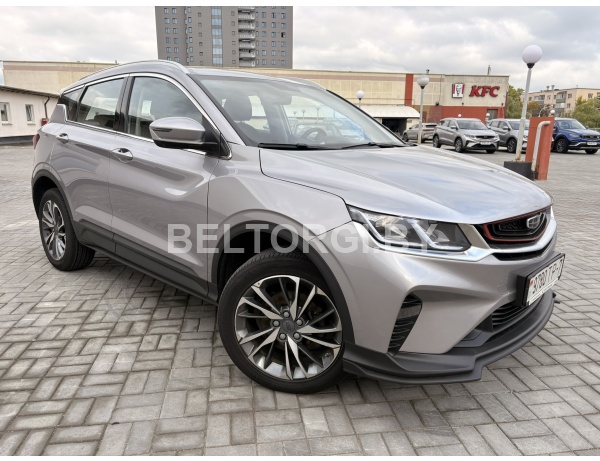 Легковой автомобиль марки Geely COOLRAY, номер кузова Y4K8622Z1NB900557, цвет сатиновое серебро (г/н 9780 ТР-7), 2021 г.в.