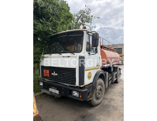 Грузовой специальный цистерна топливозаправщик MAZ 5337 A2 341 АТЗ-10, 2008г.в., кузов, рама № Y39ATZ10080010010, инв. № 7500155, г.н. АВ 5304-3