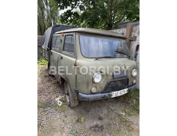 Грузовой бортовой тентовый UAZ 390945 330, 2010г.в., кузов, рама № 390940А0107942/XTT390945B0404682, инв. № 7500166, г.н.AE 8075-3