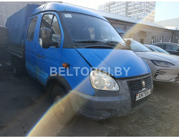 Автомобиль грузовой бортовой тентовый GAZ 330232, 2012 г.в., VIN X96330232C0779516, рег. знак AM 7934-7