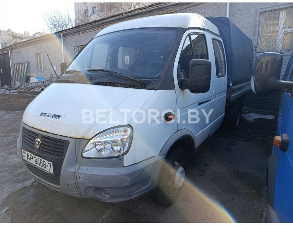 Автомобиль грузовой бортовой тентовый GAZ 330232, 2017 г.в., VIN X96330232J2701883, рег. знак AP 3468-7