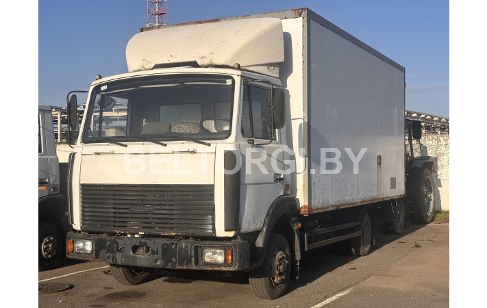 Грузовой специальный фургон изотермический MAZ 437041 KUPAVA, 2007г.в., № рамы Y3H47880070044044/Y3M43704170005673, инв. № 13151189