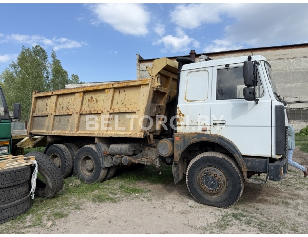 Автомобиль (грузовой самосвал) MAZ 551605-280, год выпуска 2010, регистрационный знак АЕ 8029-3, кузов (рама) №Y3M551605A0016338