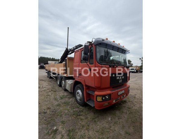Грузовой седельный тягач MAN 26.372, № кузова/рамы WMAF071225M130375, 1991г.в., г.н. AH 7248-3
