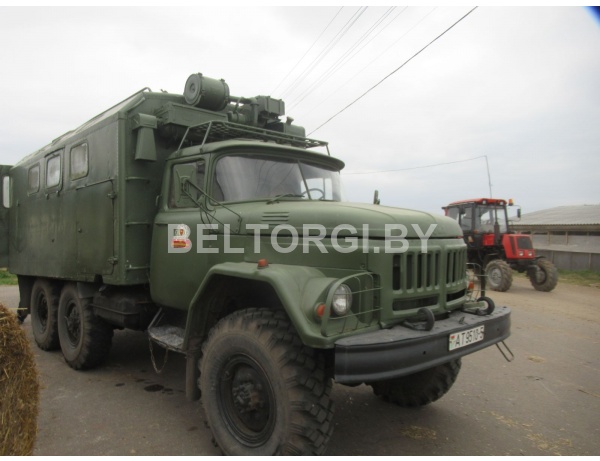 Грузовой автомобиль ZIL-131, фургон, 1984 года выпуска, индикационный  номер 579060, регистрационный номер АТ-9510-5, инвентарный номер 3135