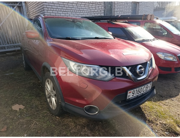 Легковой автомобиль внедорожник универсал Nissan Qashqai, 2017г.в., VIN: Z8NFBAJ11ES043799, рег. знак 9160 СВ-7