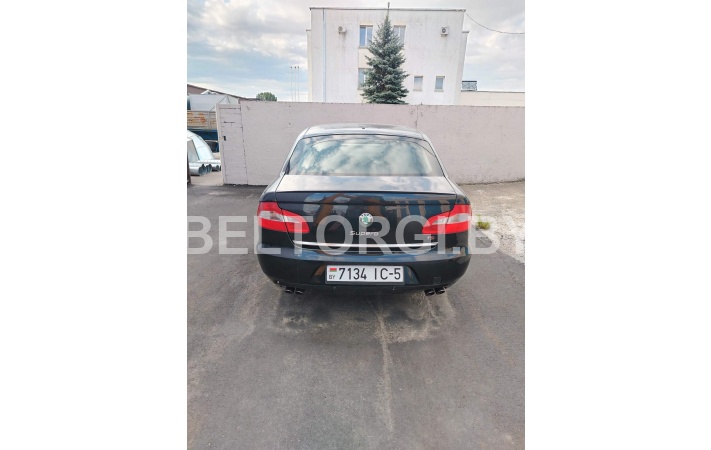 Автомобиль легковой SKODA SUPERВ, 2012 г.в., VIN : TMBAH43T3D9019301, рег.№ 7134 IC-5, инв. №717 — фото 5