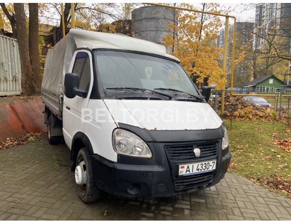 Автомобиль грузовой бортовой тентовый GAZ-3302, 2009 г.в. № X9633020092376817