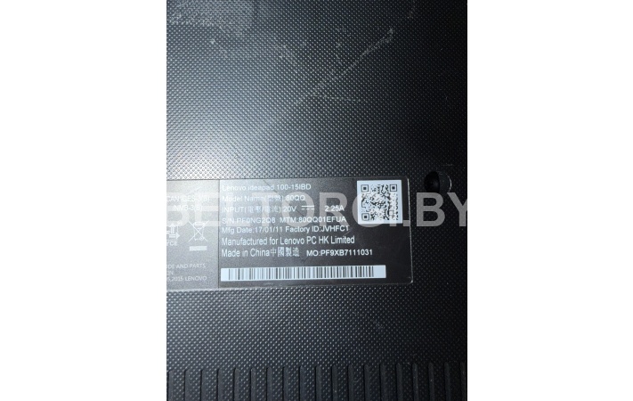 Ноутбук Lenovo IdeaPad, инв. № 48036 — фото 3