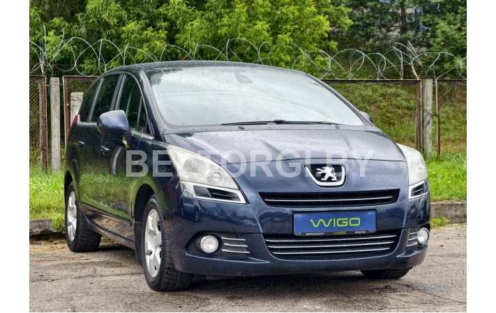 ЛЕГКОВОЙ АВТОМОБИЛЬ МИНИВЭН Peugeot 5008, 2010 г.в., № VF30A5FS0AS080691
