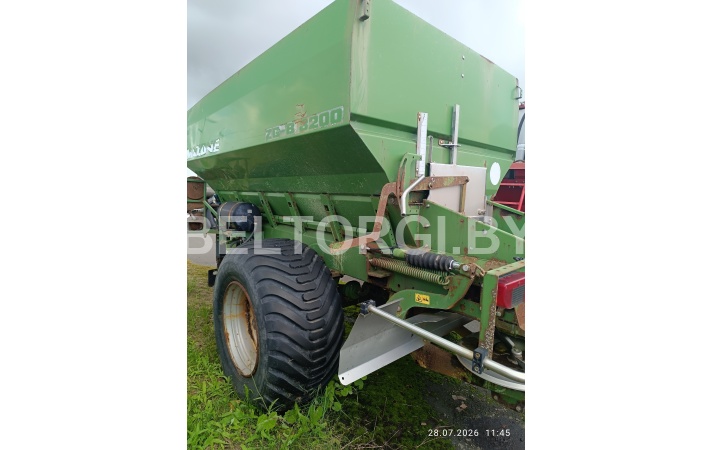 Разбрасыватель минеральных удобрений AMAZONE ZG-B SUPER 8200, 2014г.в., зав. №ZGB0010641, инв. № 000000285 — фото 5