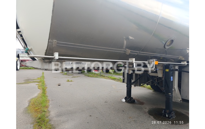 Полуприцеп специальный цистерна ETA SMERDE TLW Y730, 2004г.в., № рамы VF9SRMERD4E093046, полная масса 33000кг, инв. № 000007679 — фото 2