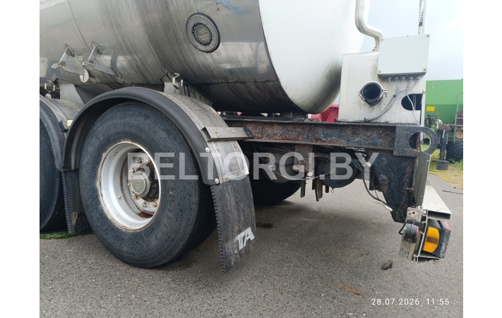 Полуприцеп специальный цистерна ETA SMERDE TLW Y730, 2004г.в., № рамы VF9SRMERD4E093046, полная масса 33000кг, инв. № 000007679 — фото 3