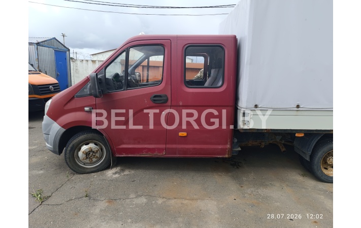 Грузовой бортовой тентовый GAZ А22R32, 2014г.в., № рамы X96A22R32E2596809/А22R22E0027189, дв.Cummins ISF2,8s4129P, 88,3kW, 5МКПП, инв. № 000000304 — ф