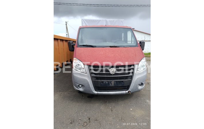 Грузовой бортовой тентовый GAZ А22R32, 2014г.в., № рамы X96A22R32E2596809/А22R22E0027189, дв.Cummins ISF2,8s4129P, 88,3kW, 5МКПП, инв. № 000000304 — ф